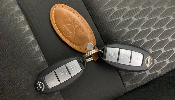 2022 Nissan MAGNITE XV TURBO CVT, Petrol, Automatic, 21,985 km, Key Close Up