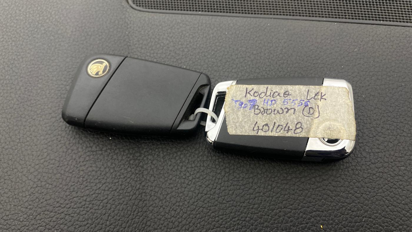 2019 Skoda Kodiaq L&K 2.0 TDI 4X4 AT, Diesel, Automatic, 96,601 km, Key Close Up
