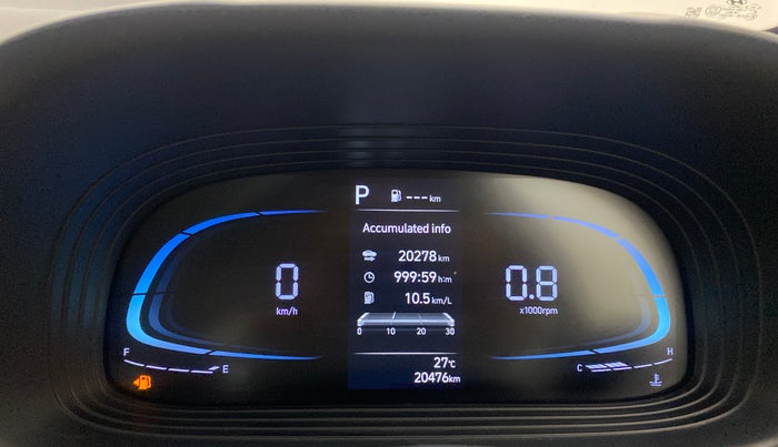 2022 Hyundai VENUE S (O) 1.0 Turbo Petrol DCT, Petrol, Automatic, 20,476 km, Odometer Image