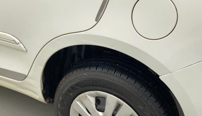 2014 Maruti Swift Dzire VXI, Petrol, Manual, 82,046 km, Left quarter panel - Slightly dented