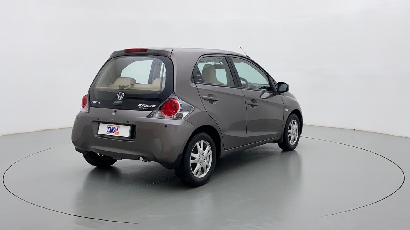 2012 Honda Brio 1.2 V MT I VTEC, Petrol, Manual, 37,309 km, Right Back Diagonal