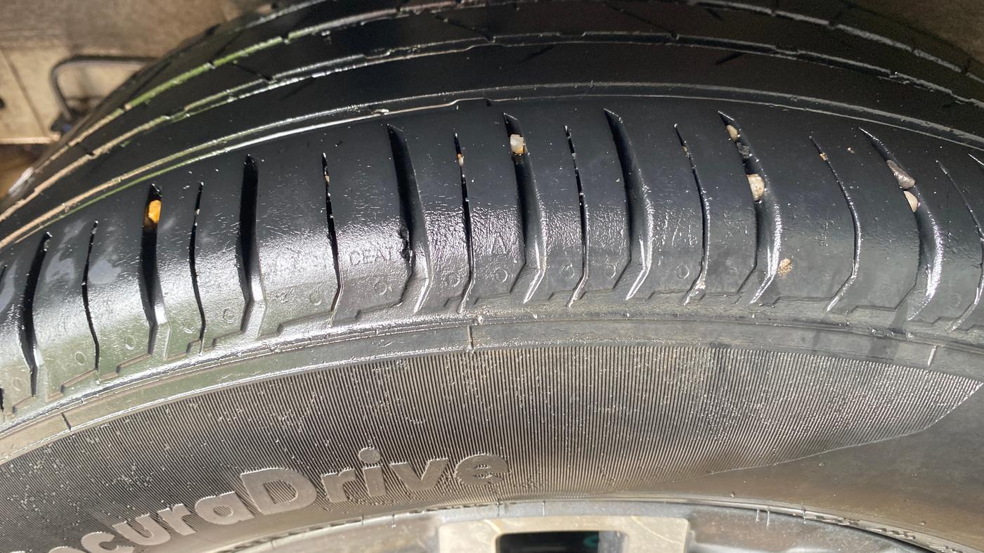 2023 Hyundai VENUE SX (O) MT 1.0 Turbo, Petrol, Manual, 45,050 km, Right Rear Tyre Tread