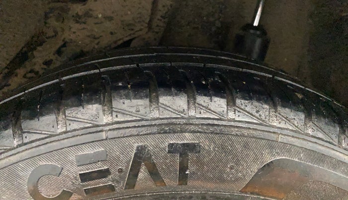 2014 Honda Amaze 1.2L I-VTEC EX, Petrol, Manual, 57,011 km, Left Rear Tyre Tread