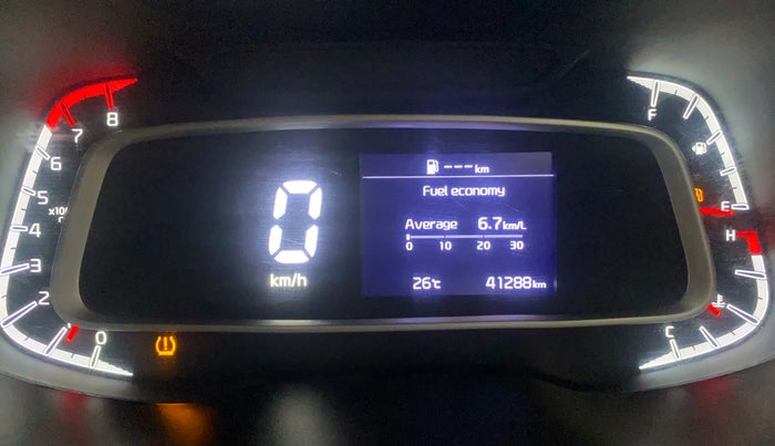 2022 KIA SONET HTE 1.2, Petrol, Manual, 41,280 km, Odometer Image