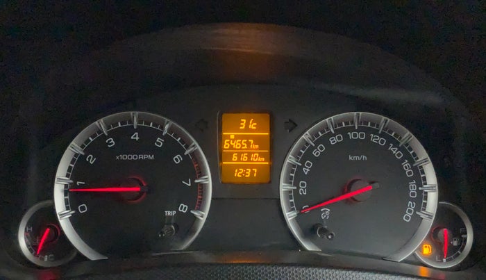 2017 Maruti Swift ZXI, Petrol, Manual, 61,718 km, Odometer Image