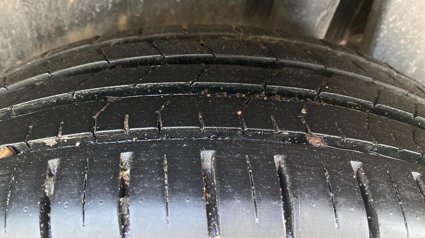 2024 Maruti Baleno ZETA PETROL 1.2, Petrol, Manual, 4,325 km, Left Rear Tyre Tread