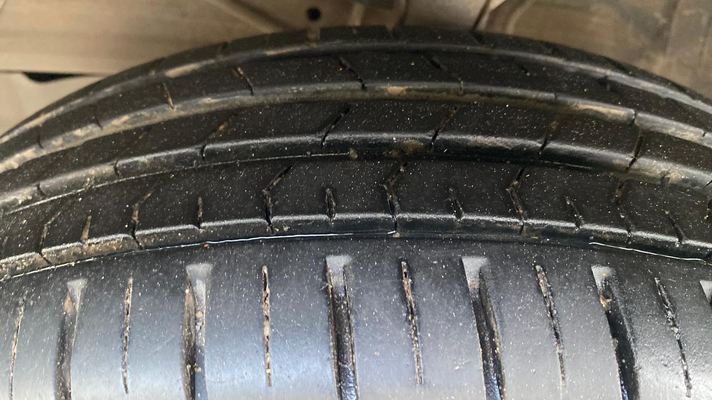 2024 Maruti Baleno ZETA PETROL 1.2, Petrol, Manual, 4,325 km, Left Front Tyre Tread