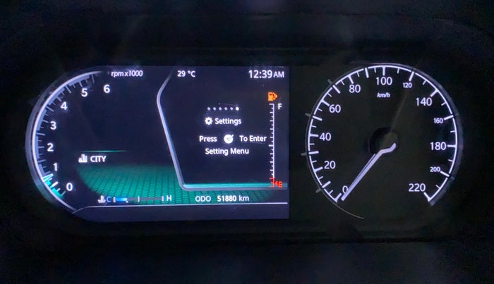 2019 Tata Harrier XZ 2.0L, Diesel, Manual, 53,051 km, Odometer Image