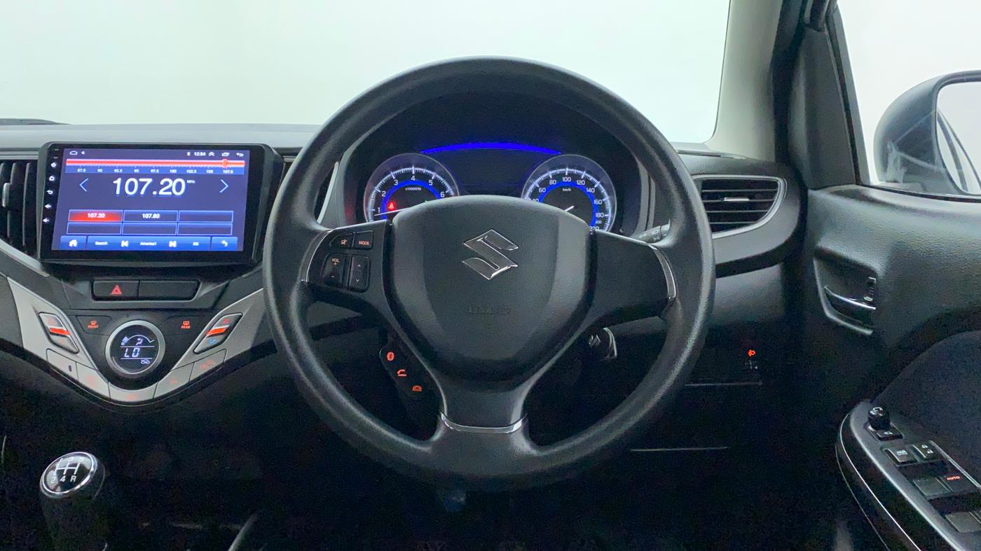 2020 Maruti Baleno DELTA 1.2 K12, Petrol, Manual, 10,903 km, Steering Wheel Close Up