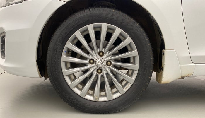 2015 Maruti Ciaz ZDI+ SHVS, Diesel, Manual, 87,122 km, Left Front Wheel