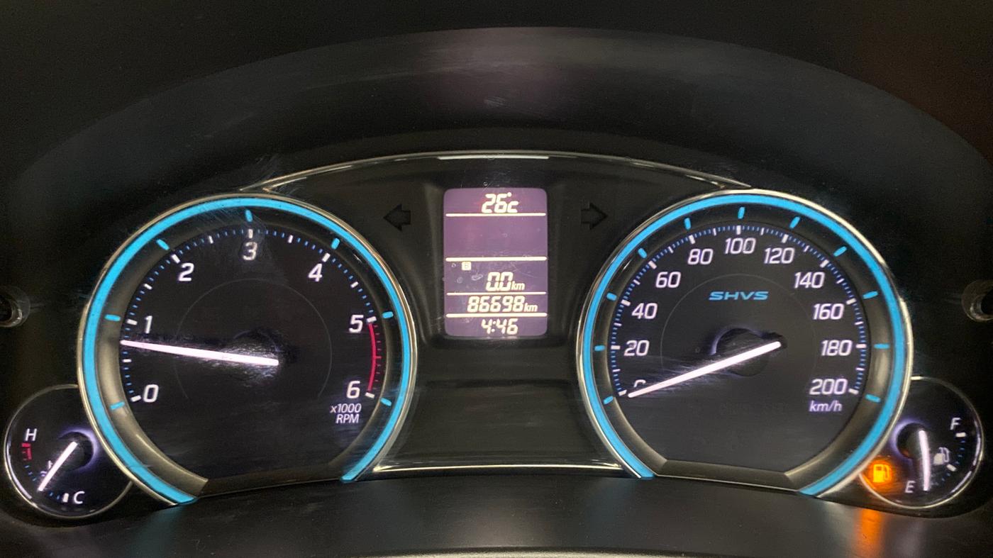 2015 Maruti Ciaz ZDI+ SHVS, Diesel, Manual, 87,122 km, Odometer Image