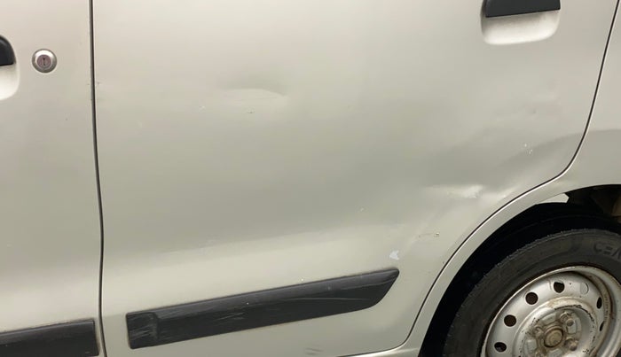 2014 Maruti Wagon R 1.0 LXI CNG, CNG, Manual, 1,05,882 km, Rear left door - Slightly dented