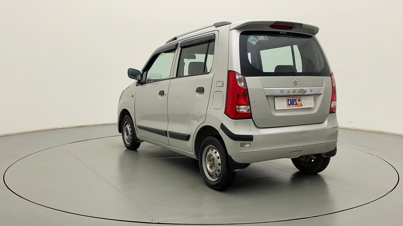 2014 Maruti Wagon R 1.0 LXI CNG, CNG, Manual, 1,05,882 km, Left Back Diagonal