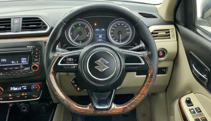 2018 Maruti Dzire ZDI AMT, Diesel, Automatic, 1,17,827 km, Steering Wheel Close Up