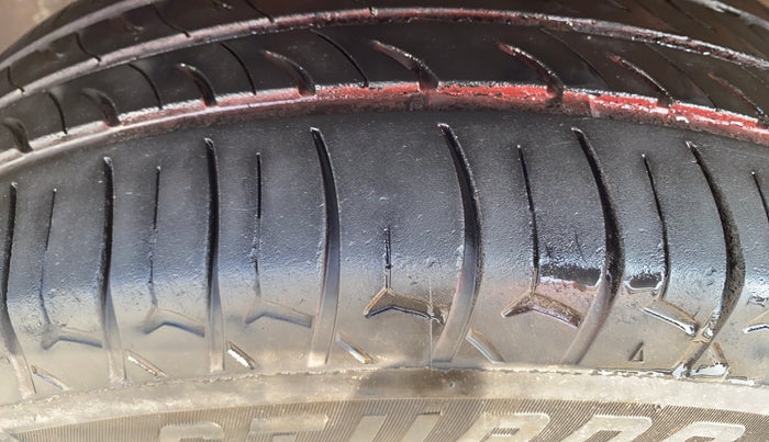 2015 Hyundai Elite i20 SPORTZ 1.2, Petrol, Manual, 78,848 km, Left Front Tyre Tread