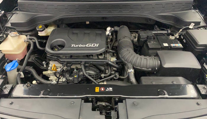 2021 KIA SONET HTX 1.0 IMT, Petrol, Manual, 21,528 km, Engine View