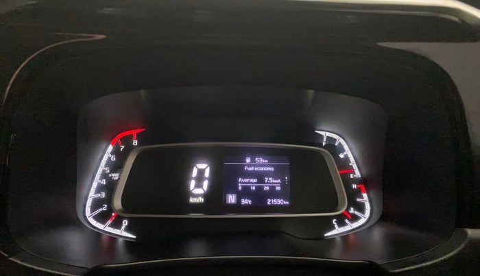 2021 KIA SONET HTX 1.0 IMT, Petrol, Manual, 21,528 km, Odometer Image