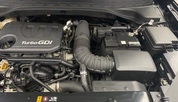 2021 KIA SONET HTX 1.0 IMT, Petrol, Manual, 21,528 km, Engine View - Left