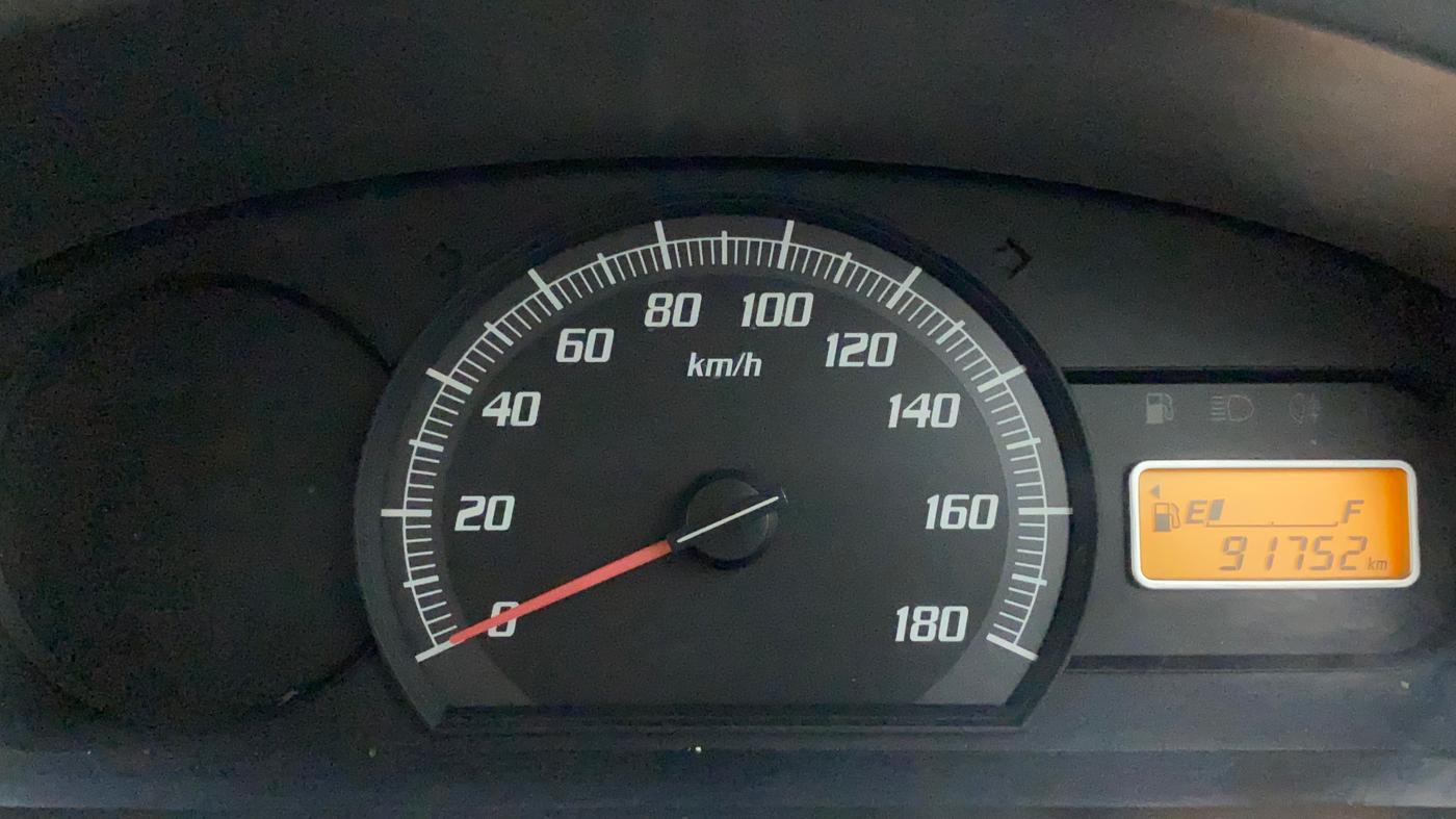 2010 Maruti Zen Estilo LXI, Petrol, Manual, 91,751 km, Odometer Image