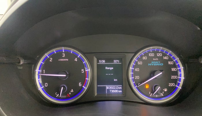 2019 Maruti S Cross ZETA 1.3, Diesel, Manual, 73,644 km, Odometer Image