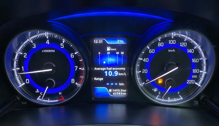 2016 Maruti Baleno ZETA 1.2 K12, Petrol, Manual, 42,498 km, Odometer Image