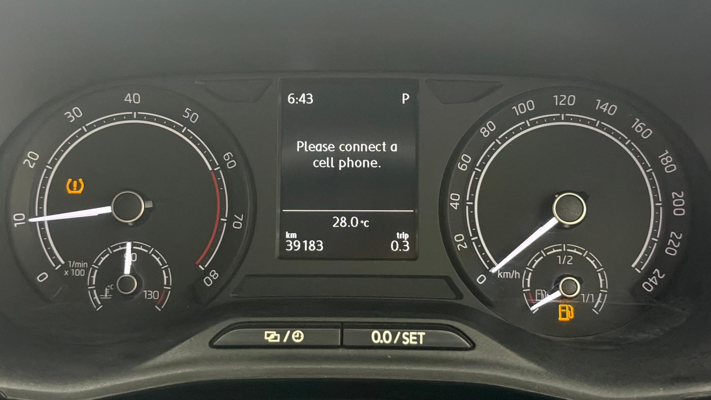 2022 Skoda SLAVIA AMBITION 1.0L TSI AT, Petrol, Automatic, 39,182 km, Odometer Image
