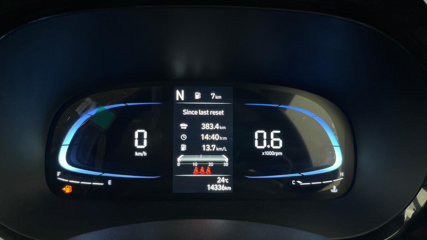 2024 Hyundai EXTER  SX 1.2 AMT, Petrol, Automatic, 14,335 km, Odometer Image