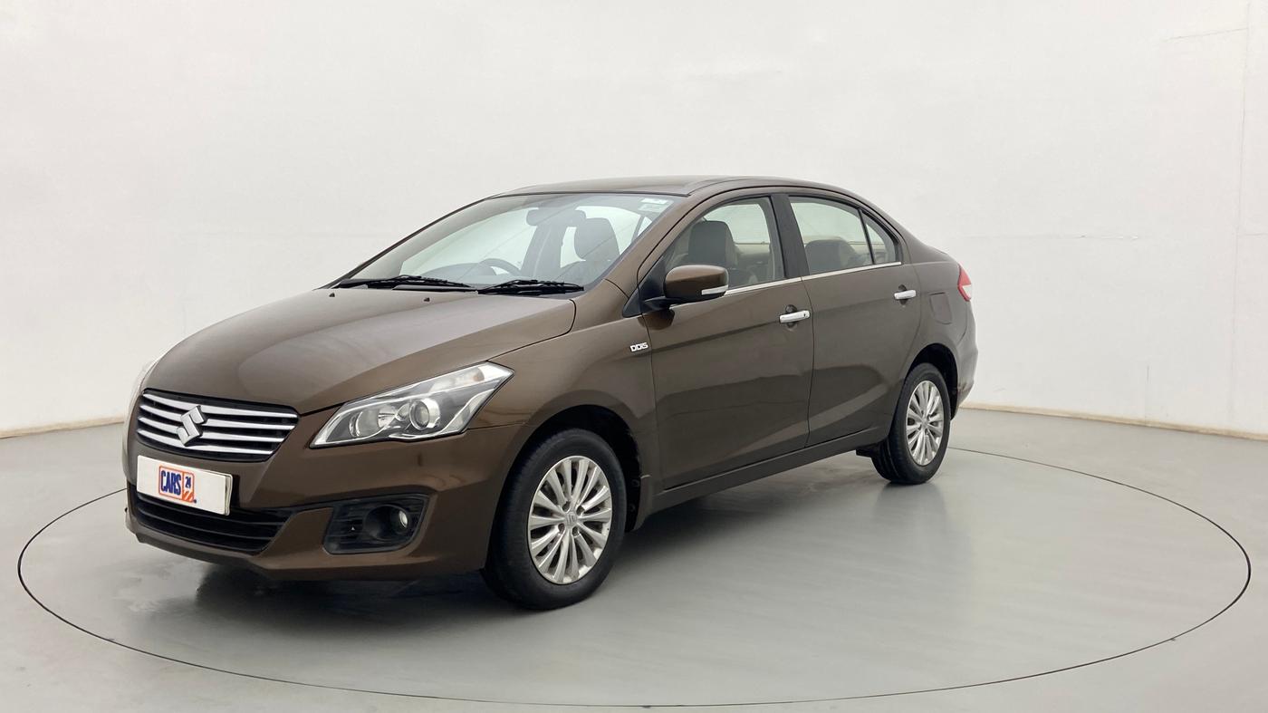 2016 Maruti Ciaz ZDI SHVS, Diesel, Manual, 72,005 km, Left Front Diagonal