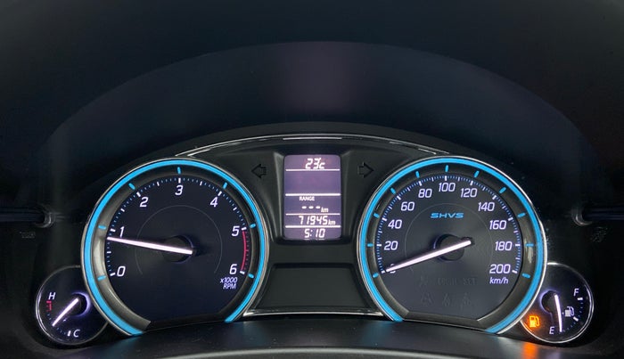2016 Maruti Ciaz ZDI SHVS, Diesel, Manual, 72,005 km, Odometer Image