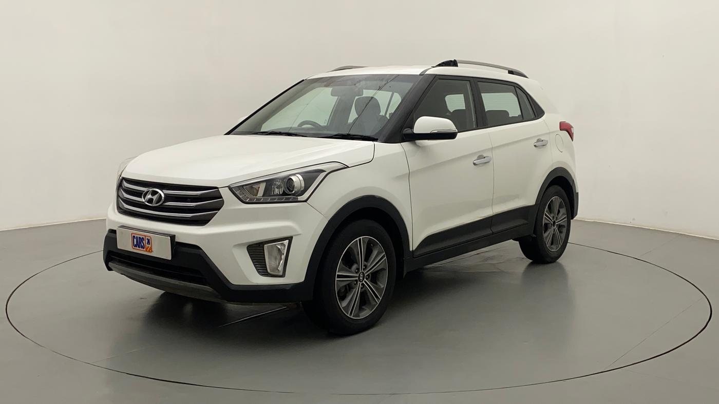 2016 Hyundai Creta SX PLUS AT 1.6 PETROL, Petrol, Automatic, 83,693 km, Left Front Diagonal
