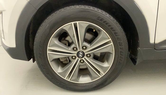 2016 Hyundai Creta SX PLUS AT 1.6 PETROL, Petrol, Automatic, 83,693 km, Left Front Wheel