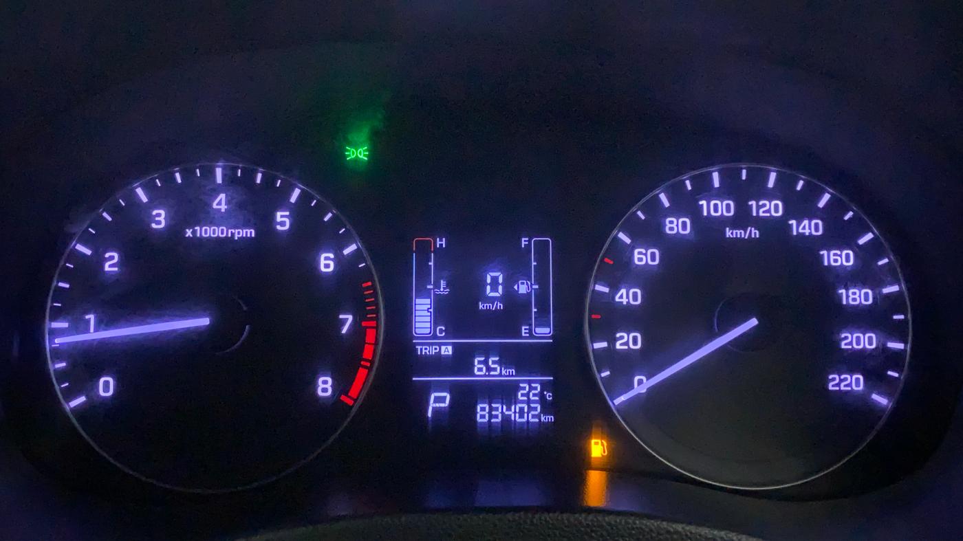 2016 Hyundai Creta SX PLUS AT 1.6 PETROL, Petrol, Automatic, 83,693 km, Odometer Image