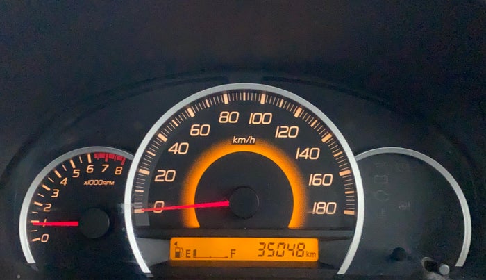 2016 Maruti Wagon R 1.0 VXI, Petrol, Manual, 35,104 km, Odometer Image