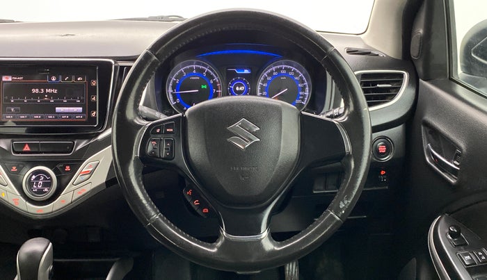 2017 Maruti Baleno ALPHA CVT PETROL 1.2, Petrol, Automatic, 66,200 km, Steering Wheel Close Up
