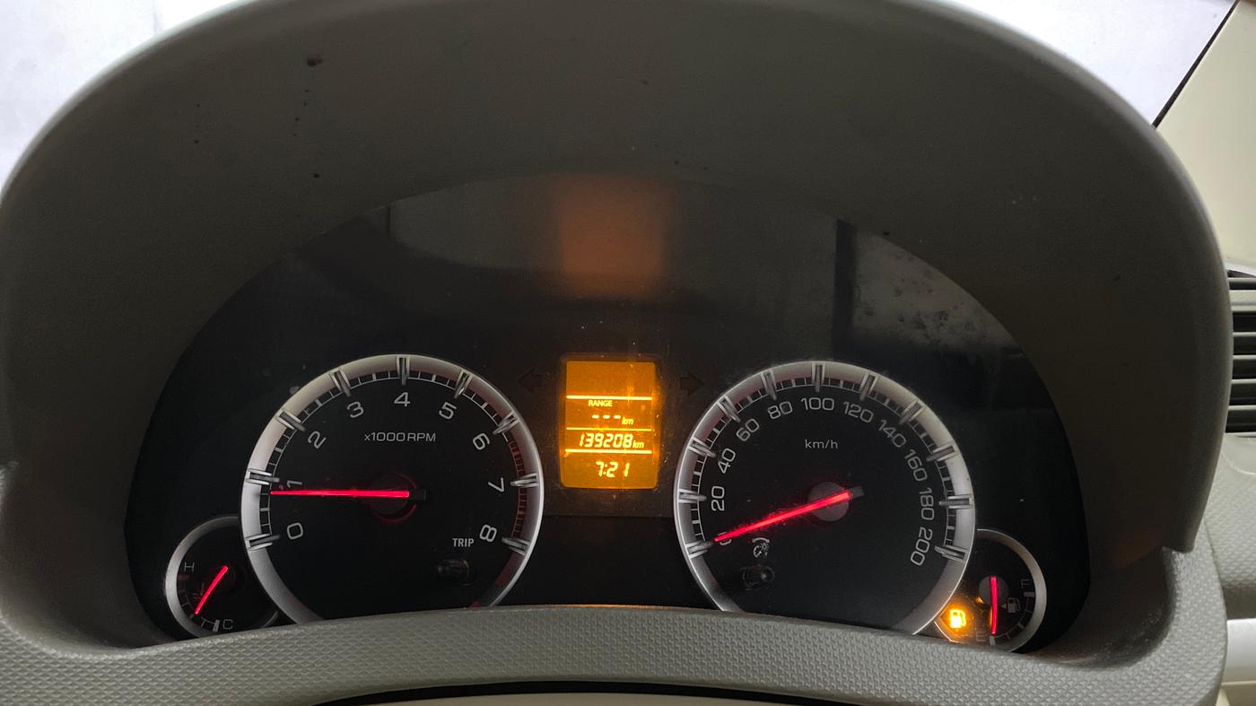 2014 Maruti Ertiga VXI, Petrol, Manual, 1,39,167 km, Odometer Image