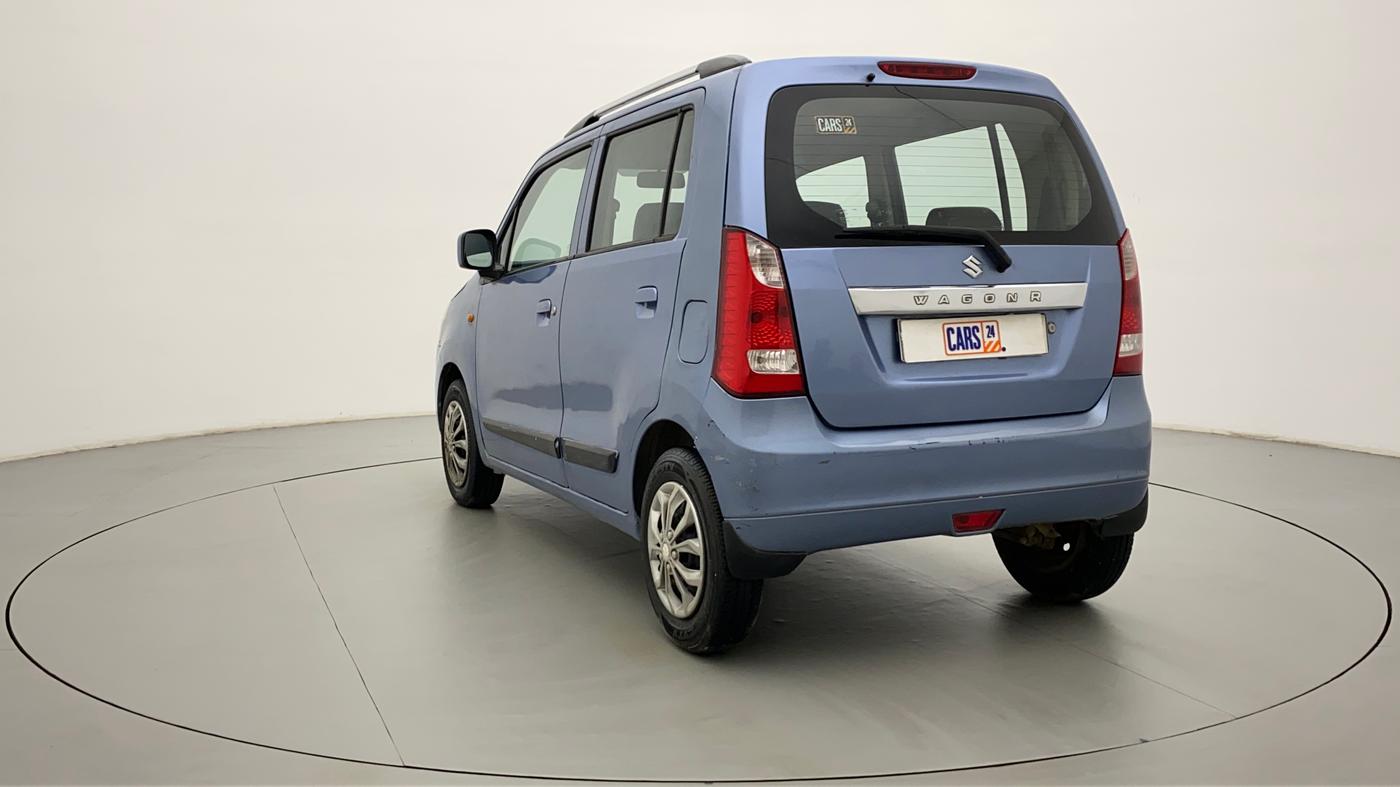 2011 Maruti Wagon R 1.0 VXI, Petrol, Manual, 75,861 km, Left Back Diagonal