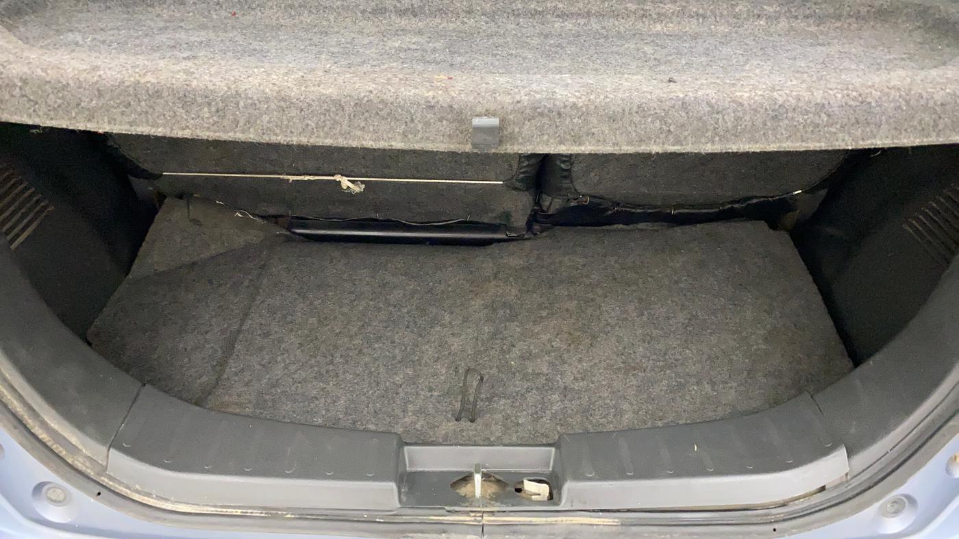 2011 Maruti Wagon R 1.0 VXI, Petrol, Manual, 75,861 km, Boot Inside