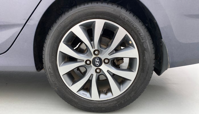 2013 Hyundai Verna FLUIDIC 1.6 CRDI SX OPT, Diesel, Manual, 97,264 km, Left Rear Wheel