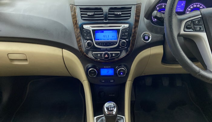 2013 Hyundai Verna FLUIDIC 1.6 CRDI SX OPT, Diesel, Manual, 97,264 km, Air Conditioner