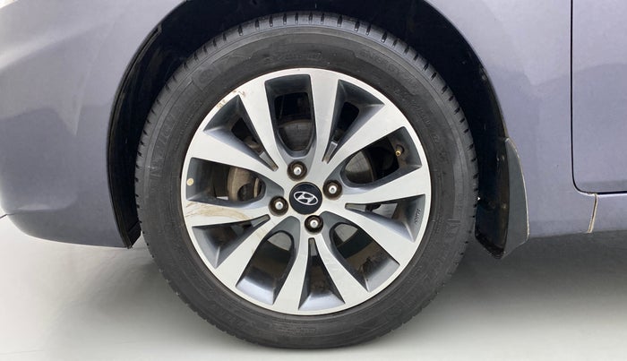 2013 Hyundai Verna FLUIDIC 1.6 CRDI SX OPT, Diesel, Manual, 97,264 km, Left Front Wheel