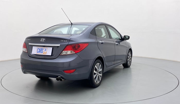 2013 Hyundai Verna FLUIDIC 1.6 CRDI SX OPT, Diesel, Manual, 97,264 km, Right Back Diagonal