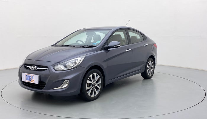 2013 Hyundai Verna FLUIDIC 1.6 CRDI SX OPT, Diesel, Manual, 97,264 km, Left Front Diagonal