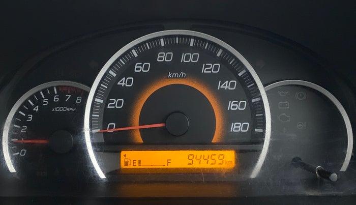 2014 Maruti Wagon R 1.0 VXI, Petrol, Manual, 94,458 km, Odometer Image