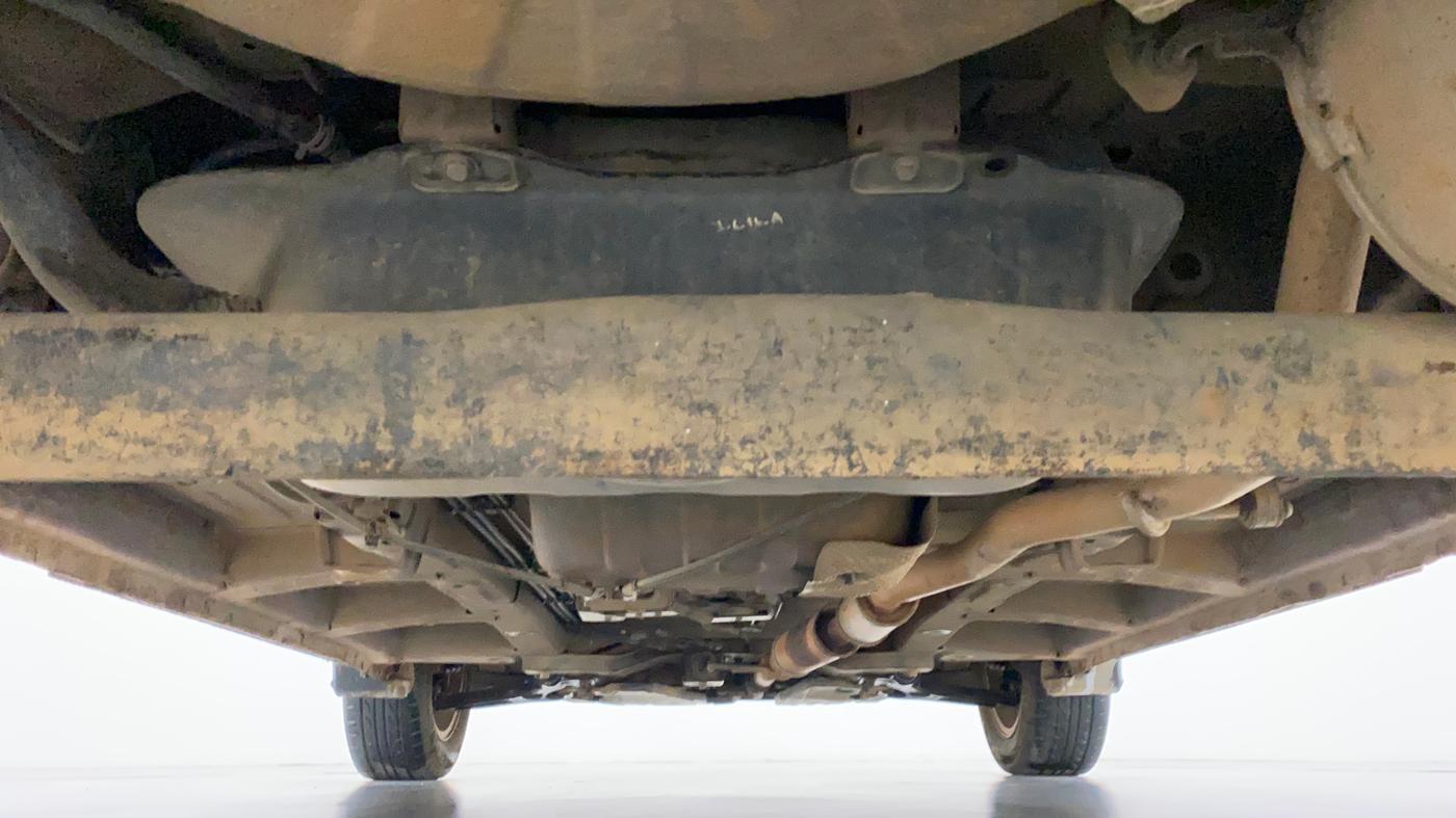 2016 Mahindra Kuv100 K8 6 STR, Petrol, Manual, 56,305 km, Rear Underbody