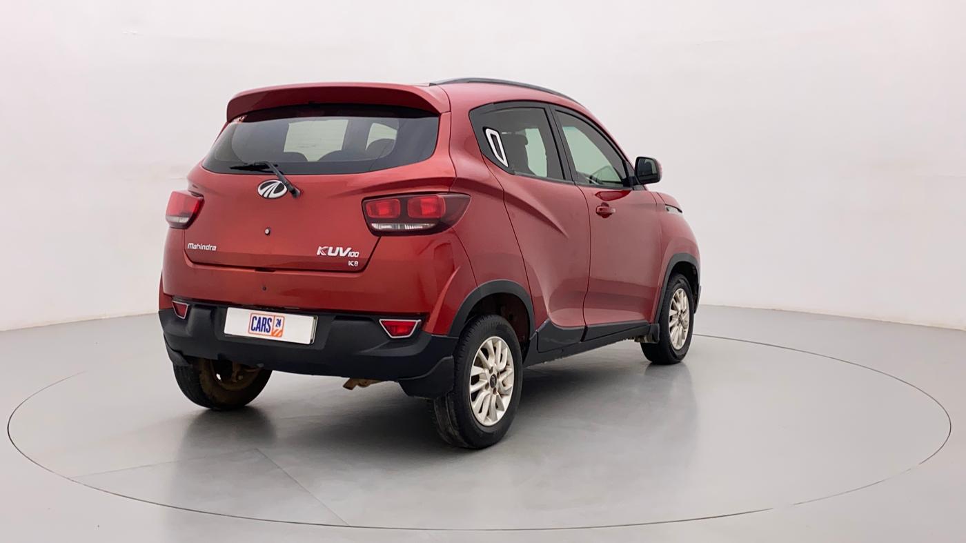 2016 Mahindra Kuv100 K8 6 STR, Petrol, Manual, 56,305 km, Right Back Diagonal