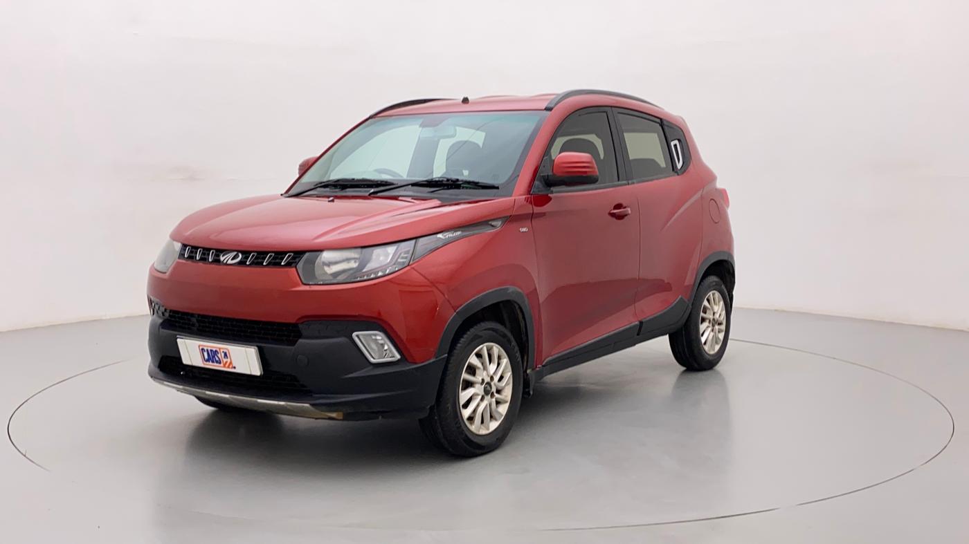 2016 Mahindra Kuv100 K8 6 STR, Petrol, Manual, 56,305 km, Left Front Diagonal