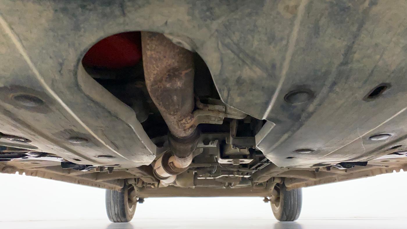 2016 Mahindra Kuv100 K8 6 STR, Petrol, Manual, 56,305 km, Front Underbody