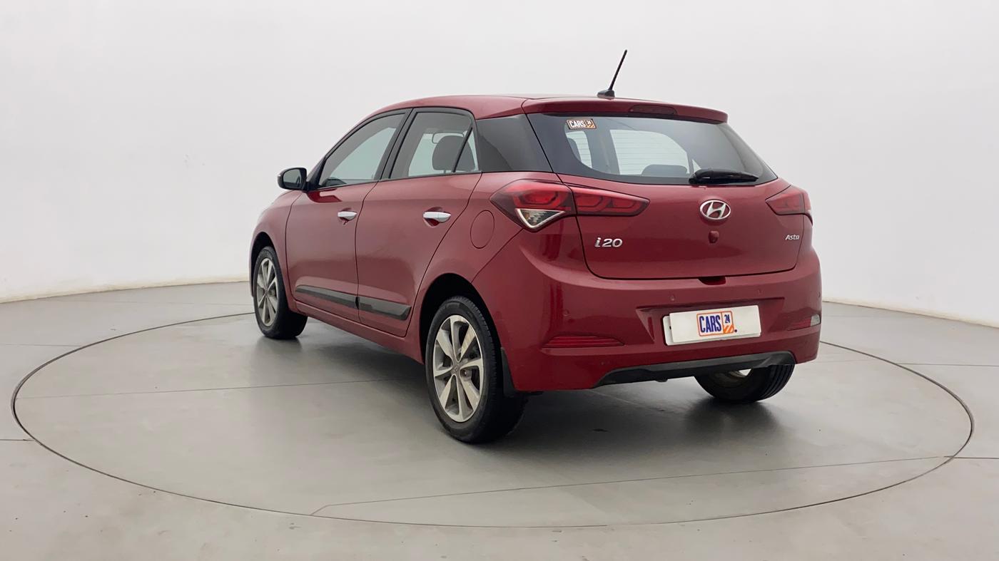2017 Hyundai Elite i20 ASTA 1.2 (O), Petrol, Manual, 69,606 km, Left Back Diagonal