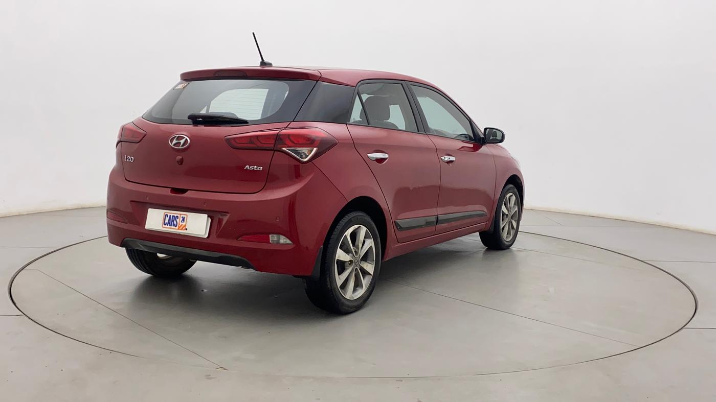 2017 Hyundai Elite i20 ASTA 1.2 (O), Petrol, Manual, 69,606 km, Right Back Diagonal