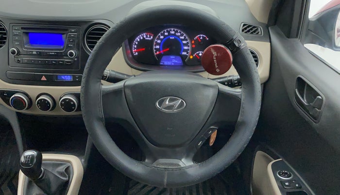 2016 Hyundai Grand i10 MAGNA 1.2 KAPPA VTVT, Petrol, Manual, 87,086 km, Steering Wheel Close Up